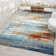 Coastal Modern Abstract Area Rug