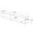 Future Tv Unit Uv Print Oak Color Floating Entertainment Center Console With Storage Shelves & Doors