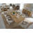 Pula 120.25 " Extendable Rectangular with Solid Wood Base Dining Table
