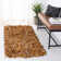 Assar Handmade Shag Light Gold Area Rug