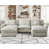 Light Gray Polyester Blend