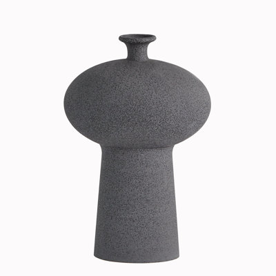 Folk Handcrafted Earthenware Table Vase