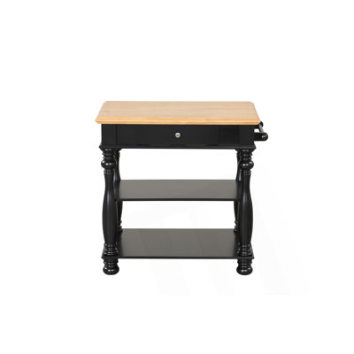 Kitchen Island With Spacious Storage, Cutting Board, And Towel Bar For Efficient Food Prep And Organization.