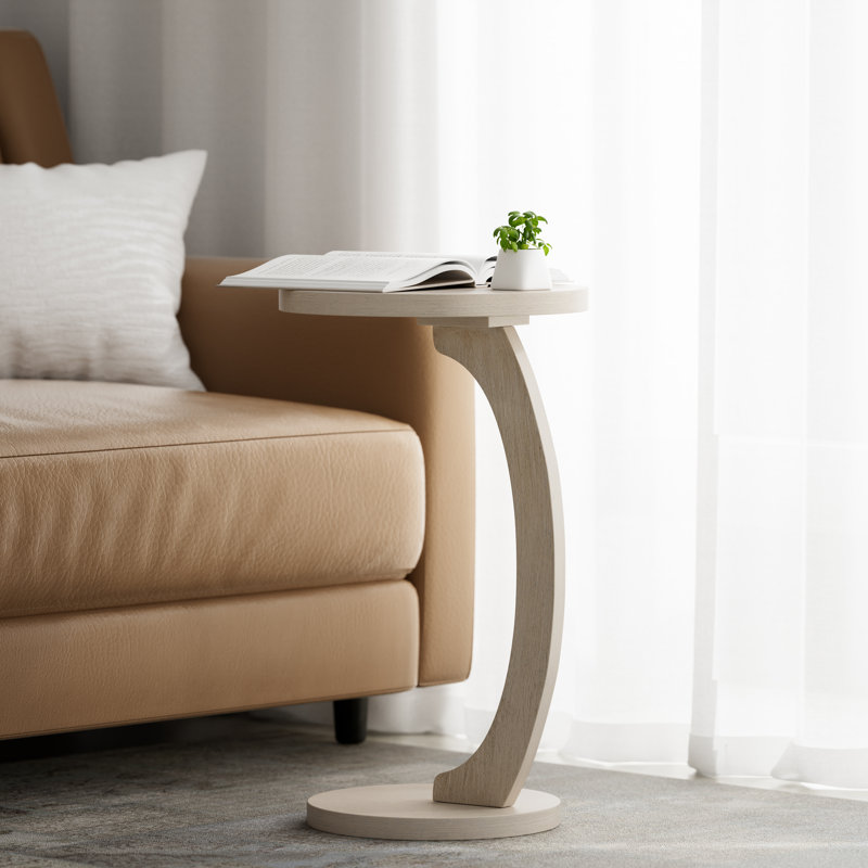 Table de bout en C Farmhouse, Blanc