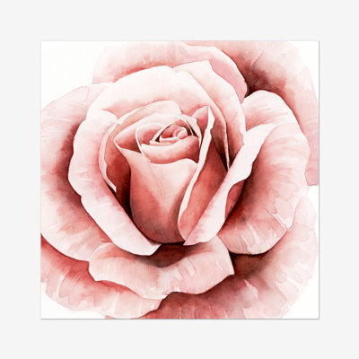 Pink Rose II by Grace Popp - Painting