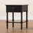 Baxton Studio Braith Farmhouse Spindle Wood 1-Drawer Nightstand-1422007297