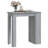 Bar Table Kitchen Pub Bistro Table with Storage Rack Engineered Wood-2136079404
