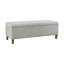 Banc de rangement à fermeture douce