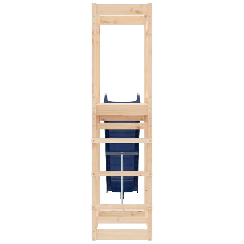 VidaXL Pine Swing Set with 1 Slide(s)
