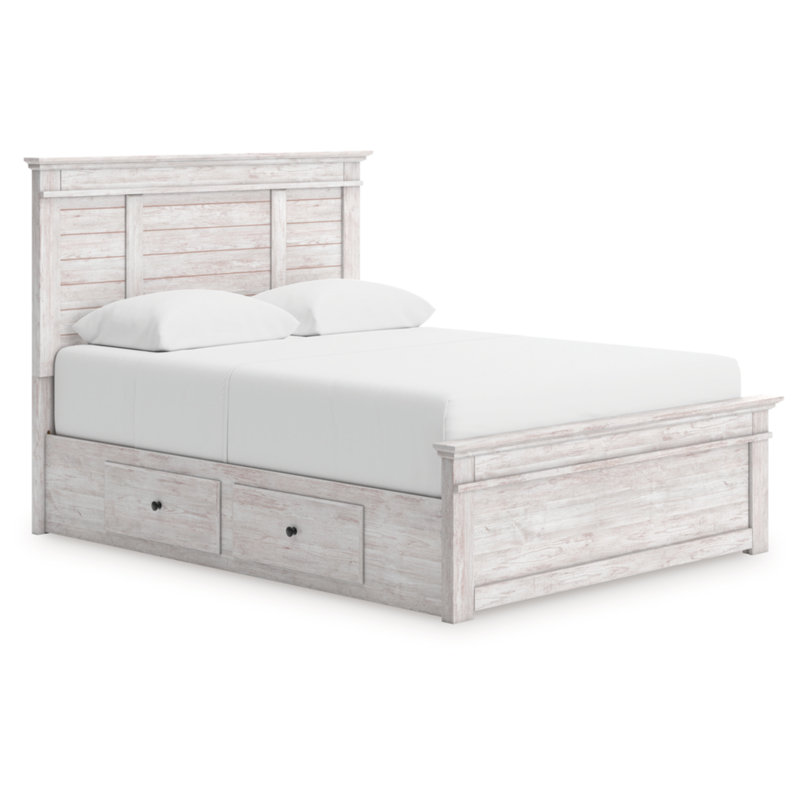 Jaekob Queen Panel Storage Bed