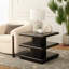 Table de bout en bois massif avec rangement Paddy-858509144