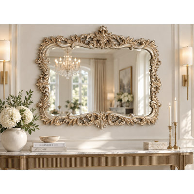 Rosia Framed Glam Accent Mirror