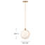 Skye 1 Light Pendant by Lisa McDennon