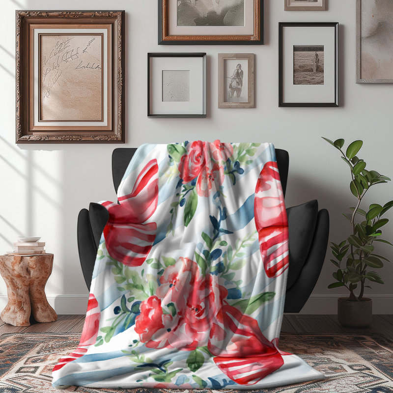 Couverture classique en sherpa 1 pièce Premium, L 60 po x l 50 po