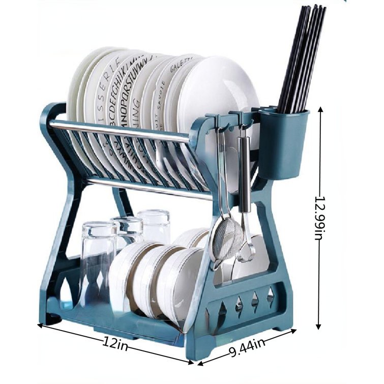 Collapsible Wood Dish Rack Passetas