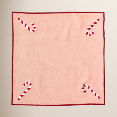 Christmas in the Village Cotton Napkin