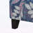 Storage Bench with Floral Patterned Fabric