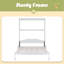 Grand lit escamotable mural avec coussin-1486057596