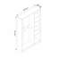Nichlas 135cm Closet System