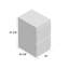 Classeur vertical mobile 2 tiroirs Amandah