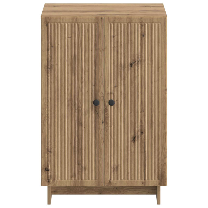 Shoe Storage, 90 cm H x 59.5 cm W x 39.5 cm D, Artisan Oak