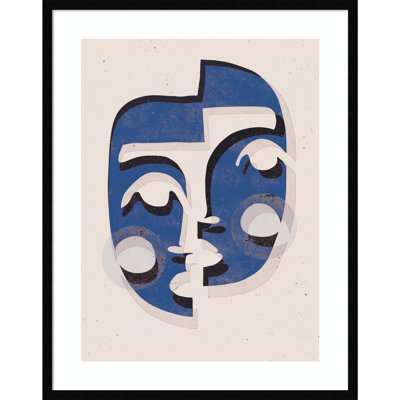 Galya "The Blue Mask" Print by Treechild