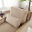 Fauteuil d'appoint pivotant en velours côtelé-768293674