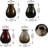 Glazed Plain Flower Bud Vase