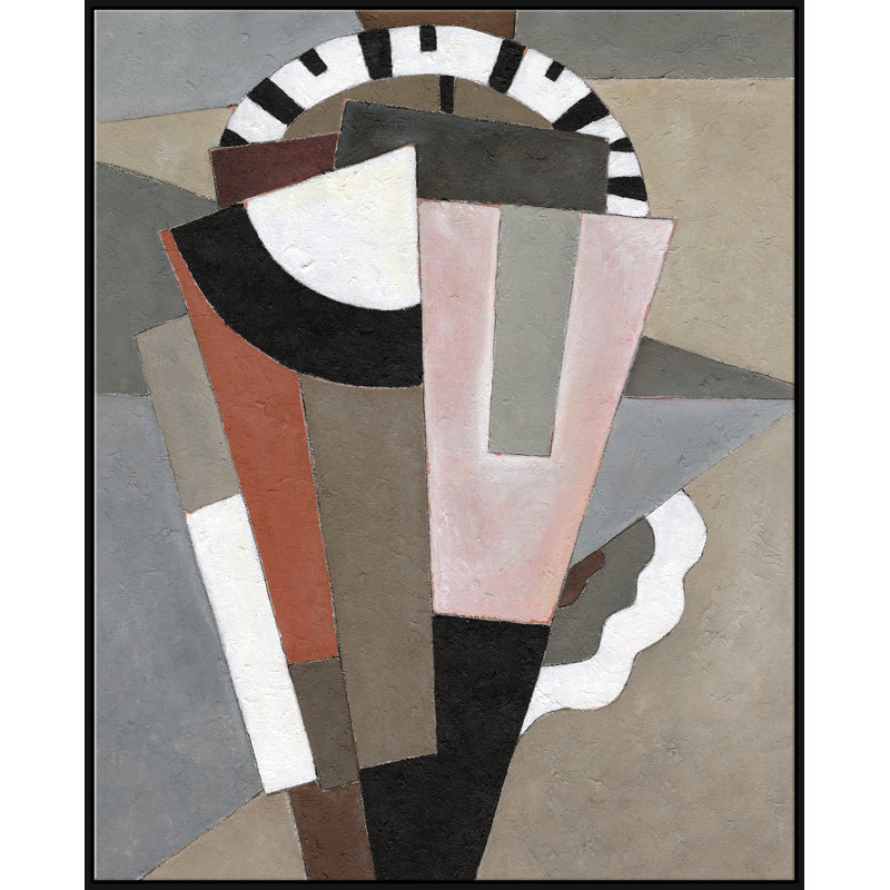 Hommage à Marsden Hartley - peinture, H 50 po x l 40 po x P 2,625 po, Noir