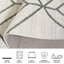 Tapis géométrique Wyckwood Performance-744535655