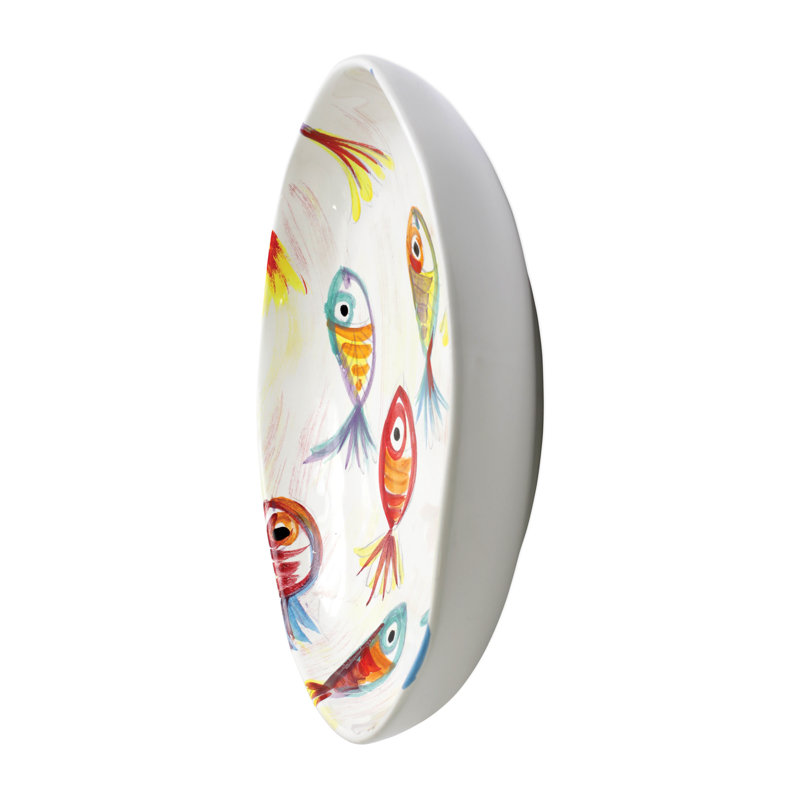 Pesci Colorati Earthenware Pasta Dish