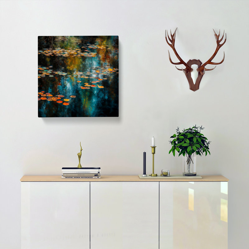 Modern Wall Art - Wrapped Canvas, 35cm H x 35cm W x 3cm D