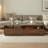 Black walnut all solid wood end table-110379955