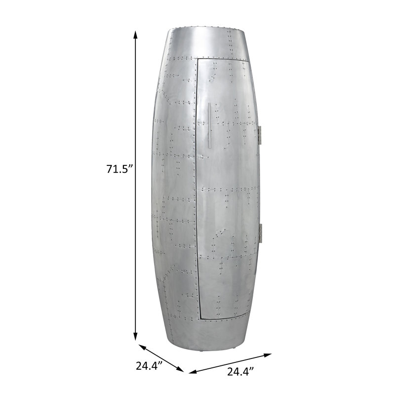 Armoire décorative en aluminium