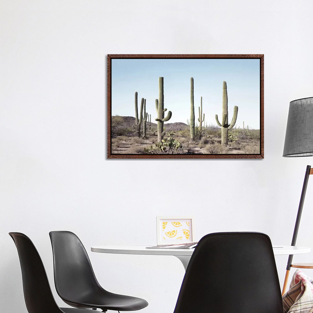 Cactus Land von Sisi & Seb - Galerie-verpackte Leinwand Giclée