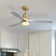 Nicola 52'' 3 - Blade Modern Ceiling Fan with Remote Control and Light Kit