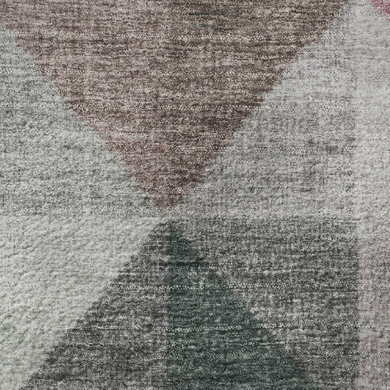 Premium Machine Washable Ariel Geometric Rug, Rectangle 8' x 10'