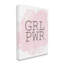 «Girl Power», abrégé sur texte abstrait, texture rose par Kim Allen - impression d'art graphique-1018296018-1018296019