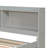 Teen Bed Platform Standard Bed With Bookcase And Twin Trundle-1433799383-1433799376