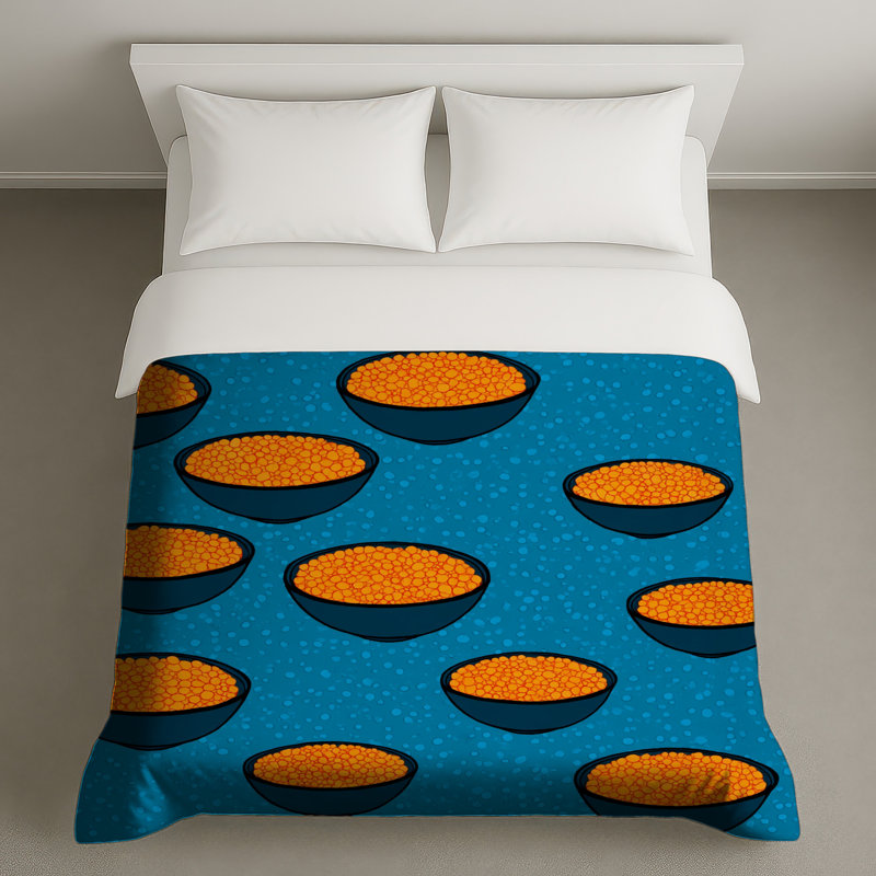 Housse de couette Bowls Bedding, Grand lit