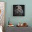 Art mural sur toile tendue - «Proud Lion» de Louise Wolbers pour décoration de salon, de chambre à coucher ou de bureau - 14 x 14-31453537