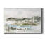 Étude de montagne enneigée II - impression sur toile tendue-214173806