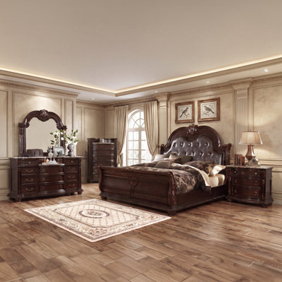Ensemble de chambre à coucher 5 pièces Calera