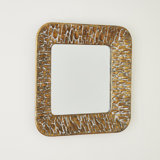 Cliffside Round Corner Mirror-Antique Copper