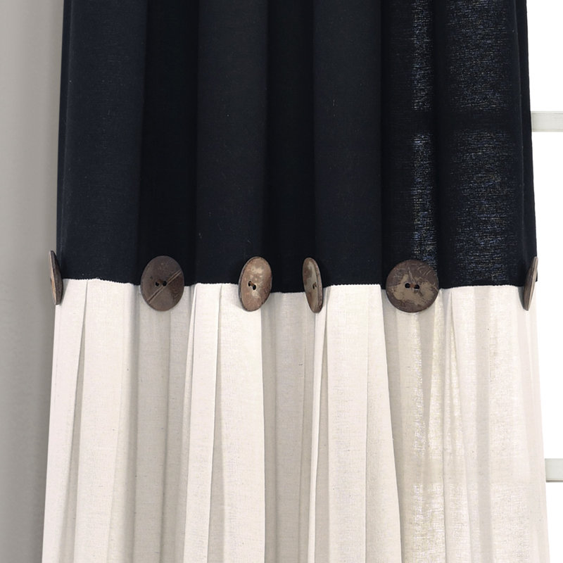 Linen Curtain Single Panel