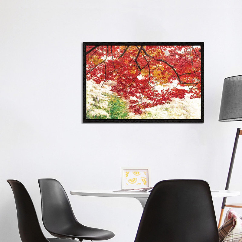 The Red Dome by Philippe Sainte-Laudy - Print on Canvas, 101.6 cm H x 66.04 cm W, Black Framed