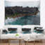 Tapisserie de mer rocky coast avec mousse en açores-28509577