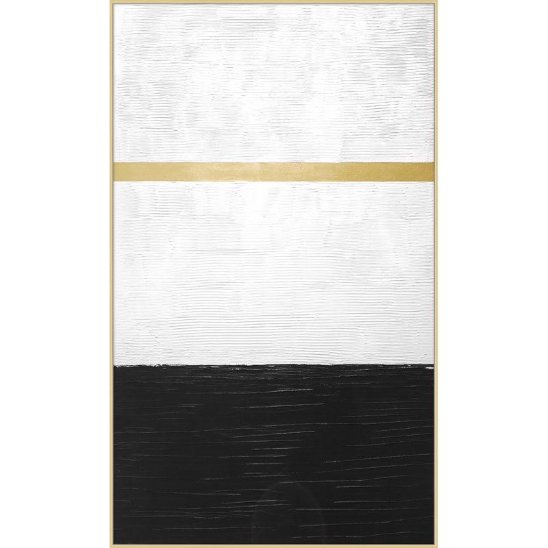 Black And Gold 1 Painting by Thom Filicia