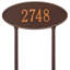 Madison 1-Line Lawn Address Sign-865254078-865254075