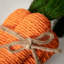 Carrot Bunch 10"H; Orange